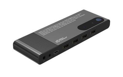 MicroConnect HDMI & USB-C KVM Switch 2-Port