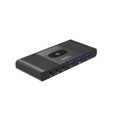 MicroConnect HDMI & USB-C KVM Switch 2-Port