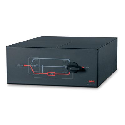 APC Service Bypass Panel Bypass switch rack-mountable AC 200/240V output connectors 3 4U 19 Black