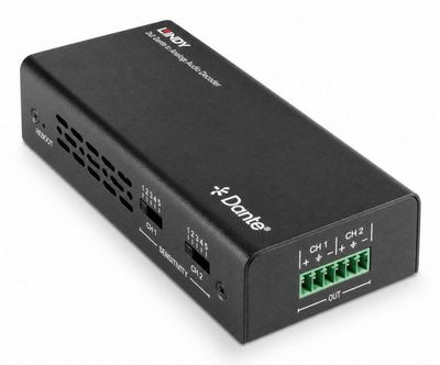 Lindy 2ch Dante? to Analog Audio  Decoder