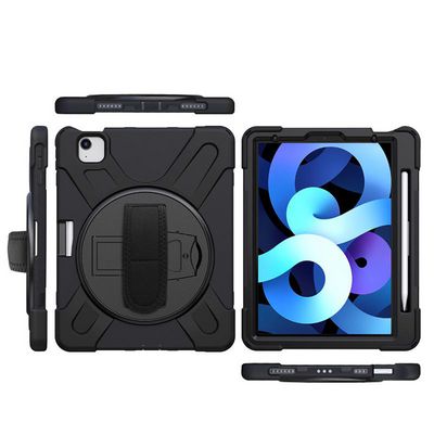 eSTUFF iPad Air 11 2026/2025/2024  AUSTIN Defender Case without  built-in screen protector. Black
