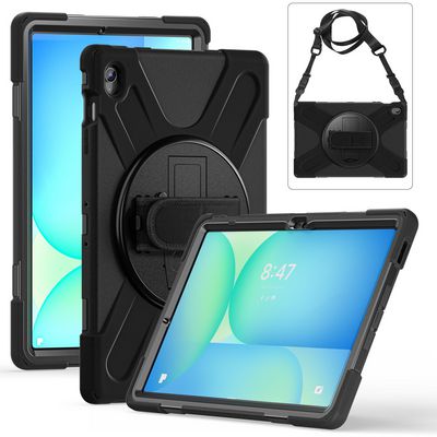 eSTUFF Galaxy Tab S10 FE+ AUSTIN  Defender without built-in  screen protector. Black