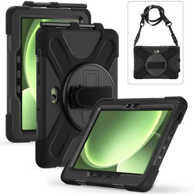 eSTUFF Galaxy Tab Active5 Pro/Active4 Pro/Active Pro AUSTIN Defender without built-in screen protector. Black