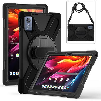 eSTUFF Lenovo TAB K11 Plus 2024  AUSTIN Defender without  built-in screen protector. Black