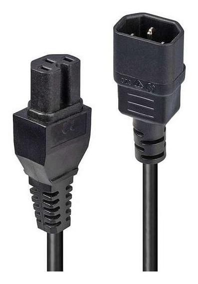 Lindy 5m C14 to C15 Hot Condition  Power Cable, Black