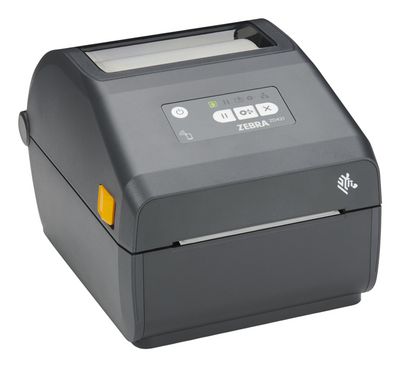 Zebra ZD421, Wärmeübertragung, 203 x 203 DPI, 152 mm/sek, Verkabelt & Kabellos, Grau