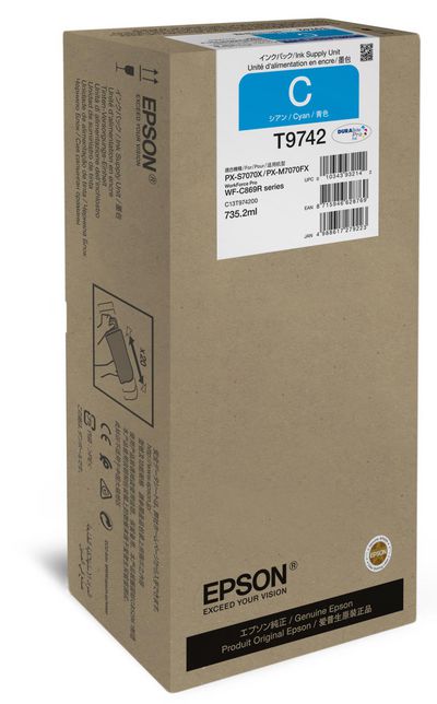 Epson XXL Ink Supply Unit | 84000Pages | Cyan