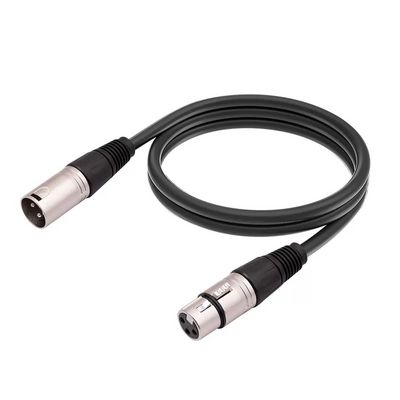 MicroConnect XLR balanced cable 0,5m XLR 3-pin -  XLR 3-pin M-F Outer Dimension : 6.0mm, PVC