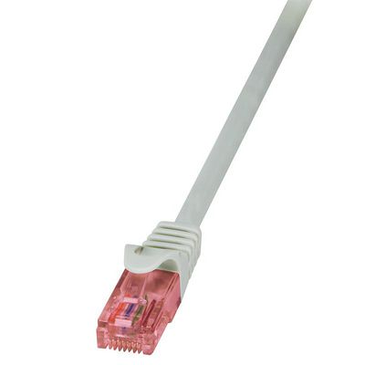 Patch Cable Cat.6 U/UTP BC grey, 5,00m PrimeLine