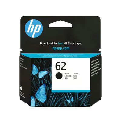 HP 62 Black Original Ink  Cartridge