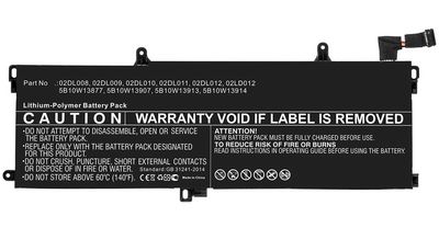 CoreParts Laptop Battery for Lenovo 53.70Wh 11.55V 4650mAh