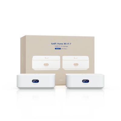 Ubiquiti Mesh-scalable, super-compact  10G Cloud Gateway with  integrated 6 GHz WiFi 7. Plug-and-play Whole-Home WiFi with true 10G Multi-Link