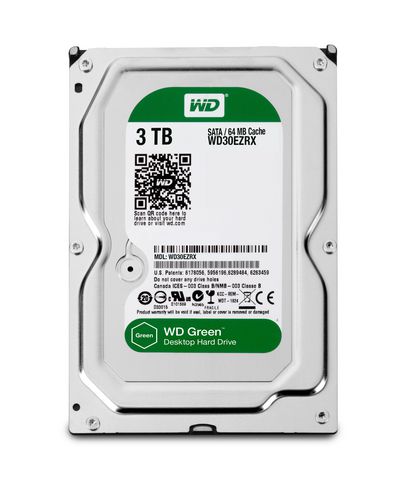Western Digital WD Caviar Green 3TB 64MB Cache **Refurbished**