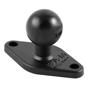 RAM Mounts RAM 2.43" x 1.31" Diamond ball base w/ 1" ball  for the TC7X vehicle cradle
