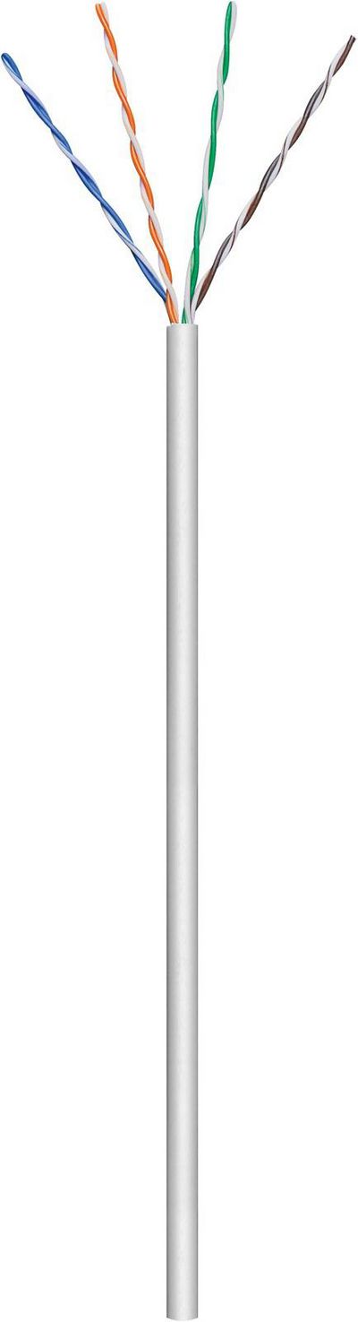 MicroConnect U/UTP CAT5e 305m Grey PVC, Stranded Stranded, AWG 26/7, CCA Non-terminated flexible data-/patchcable for Home/indoor using, packed in a