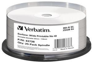 Verbatim - BD-R x 25 - 25 GB - lagring