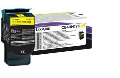 LEXMARK Toner gelb Rck. C54x/X54x ca. 2.000 S.