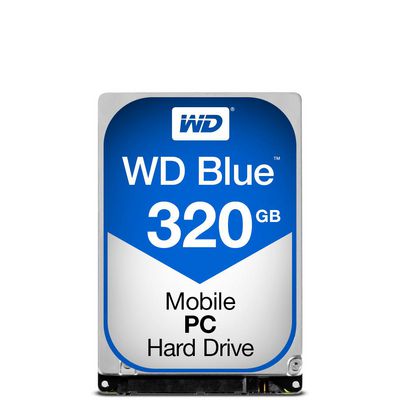 Western Digital WD Scorpio 320GB 16MB 5400rpm **Refurbished** Blue 7mm