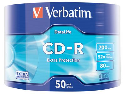 Verbatim DataLife Extra Protection 50x CD-R 700MB