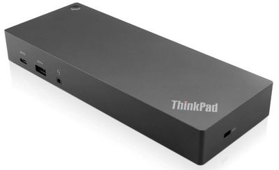Lenovo ThinkPad Hybrid USB-C Dock 03X7469, Wired, USB 3.2 Gen 2 (3.1 Gen 2) Type-C, 3.5 mm, 10,100,1000 Mbit/s, Black