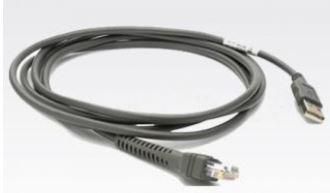 Zebra USB Cable Serie A, 2m Straight, BC 1,2