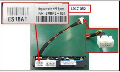 HPE 96W Storage Reservebatteri