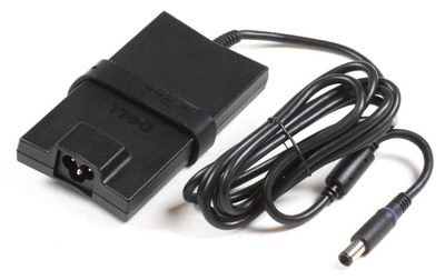 Dell AC Adapter, 65W, 19.5V, 3 Pin, Barrel Connector, E Series Power Cord